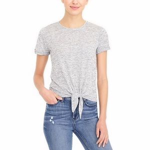 3/$30 J. Crew Factory Tie Waist Pocket T-Shirt